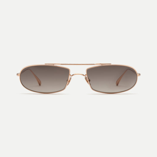 AHLEM Guerin — Sunglasses — Peony Gold/Rain Gradient — front view