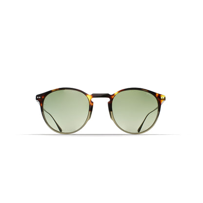BRETT BIG MILES SUN C13 - Khaki Gradient Tortoise/Silver