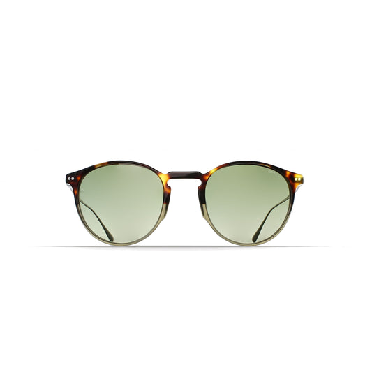 BRETT BIG MILES SUN C13 - Khaki Gradient Tortoise/Silver