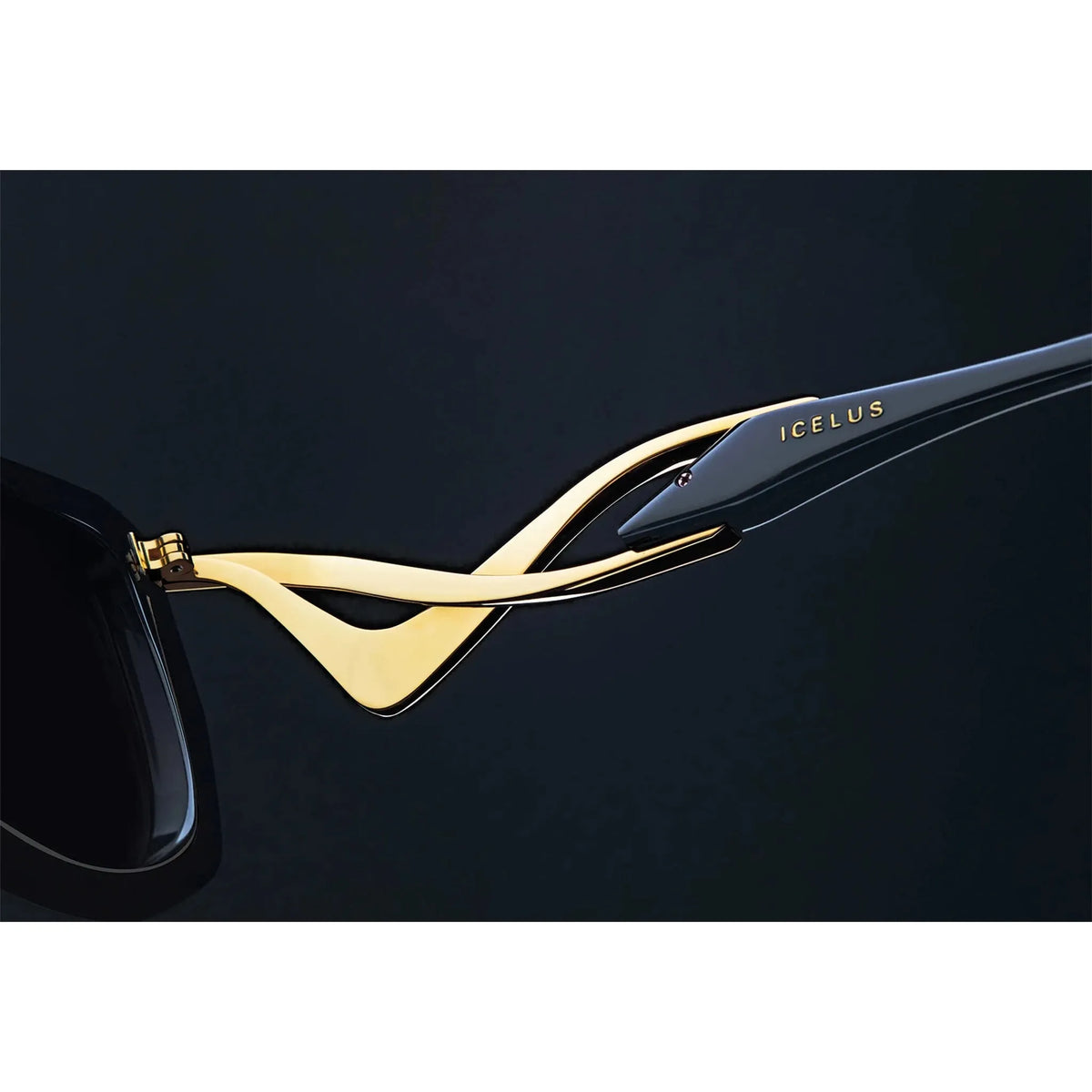 Icelus // Black - Yellow Gold w/ Grey to Clear - Point of U. | Boston