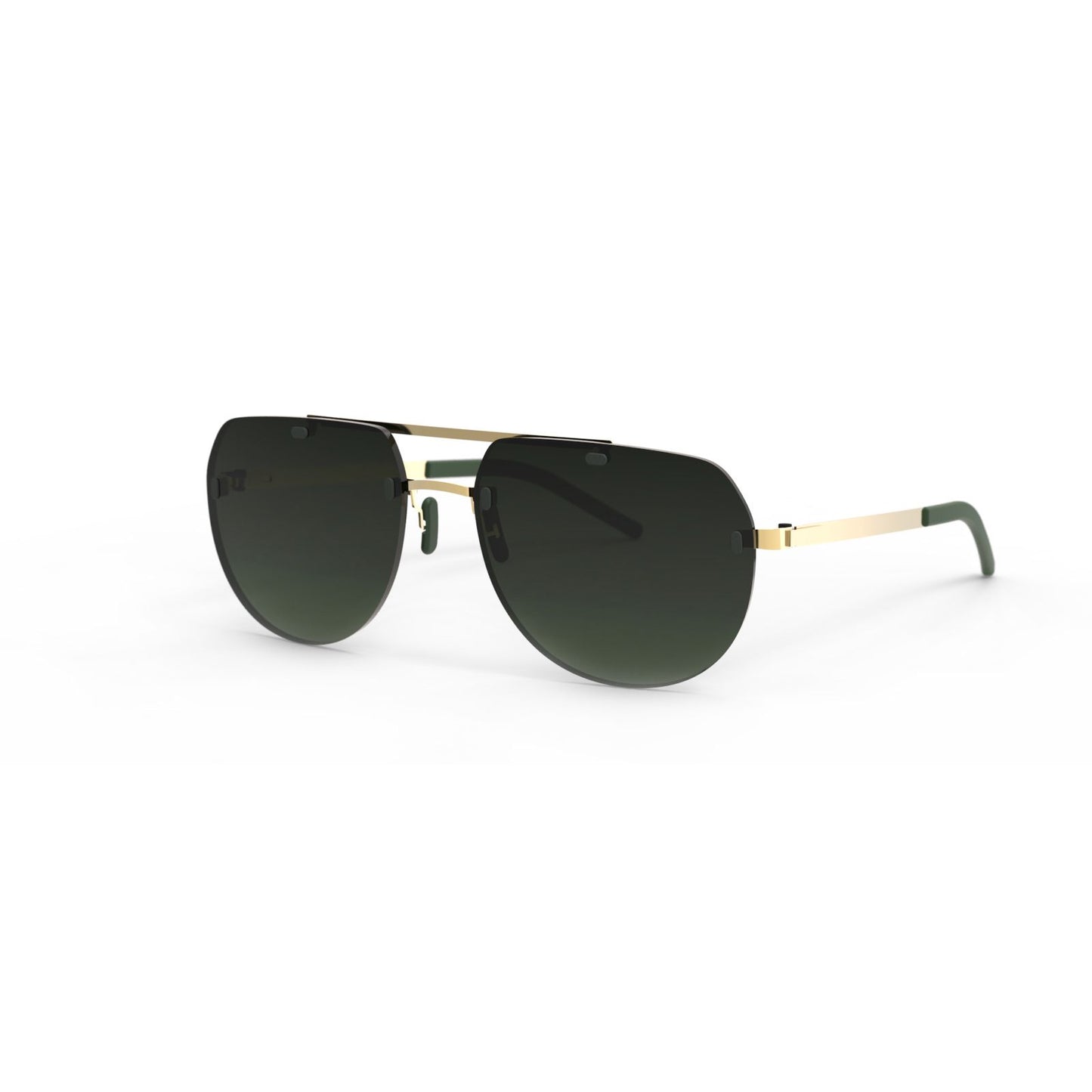 PS07 Rimless Sun Gold Moss PS07_SUN - Point of U. | Boston