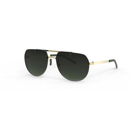 PS07 Rimless Sun Gold Moss PS07_SUN - Point of U. | Boston