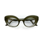 Sofia - Olive / Clear Lenses