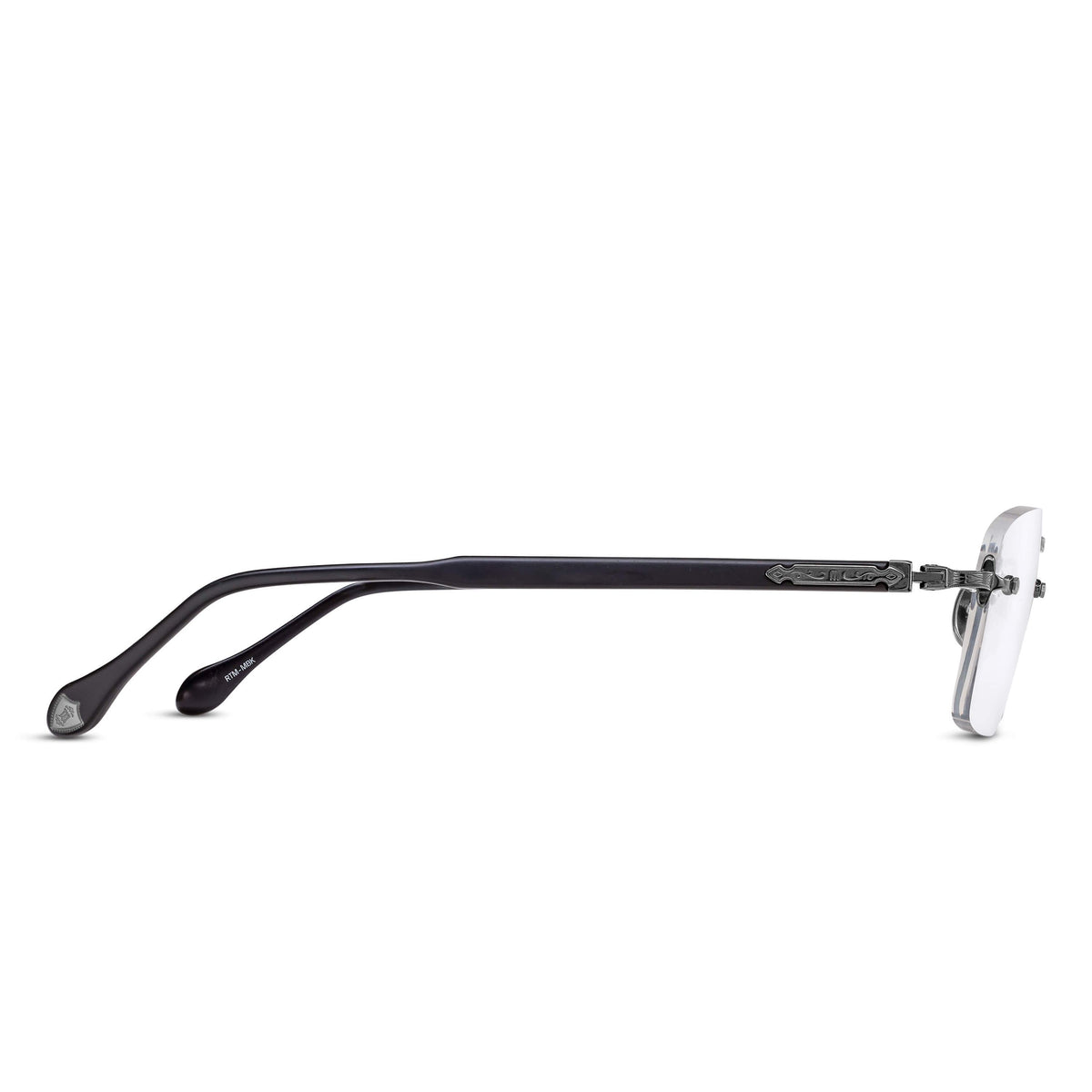 Matsuda M5009 — Ruthenium - Matte Black — side view