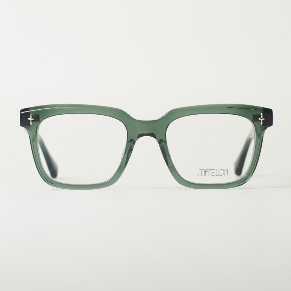 Matsuda M1043 — Bottle Green — detail view