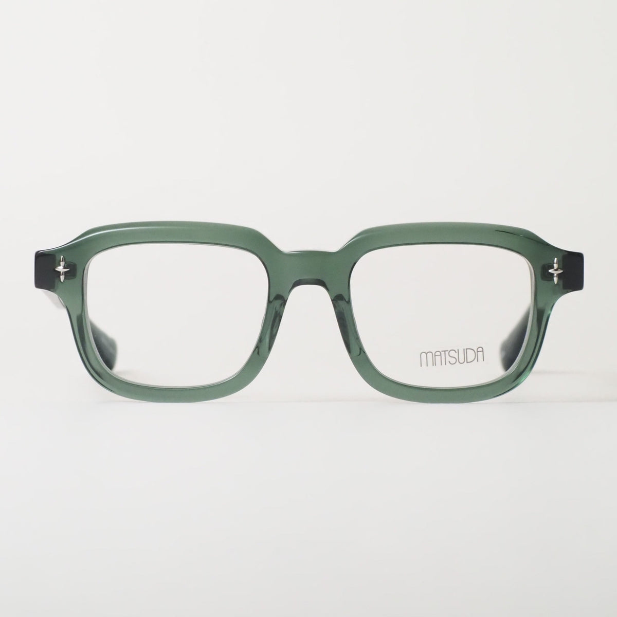 Matsuda M1044 — Bottle Green — detail view