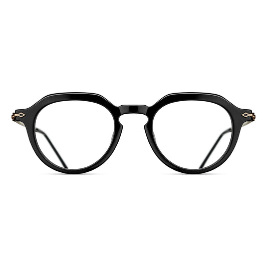 M2057 Black - Pale Gold Clear Lens 47-21-145