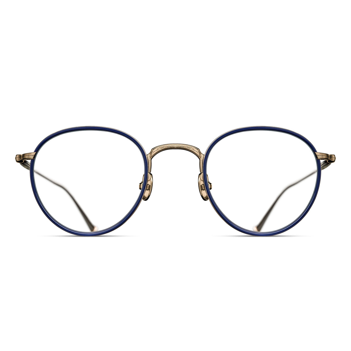 Matsuda M3085-I — Brushed Gold - Navy