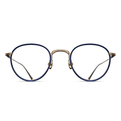 Matsuda M3085-I — Brushed Gold - Navy