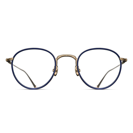 Matsuda M3085-I — Brushed Gold - Navy
