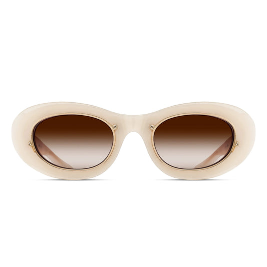 10604H / Brushed Gold Milk White