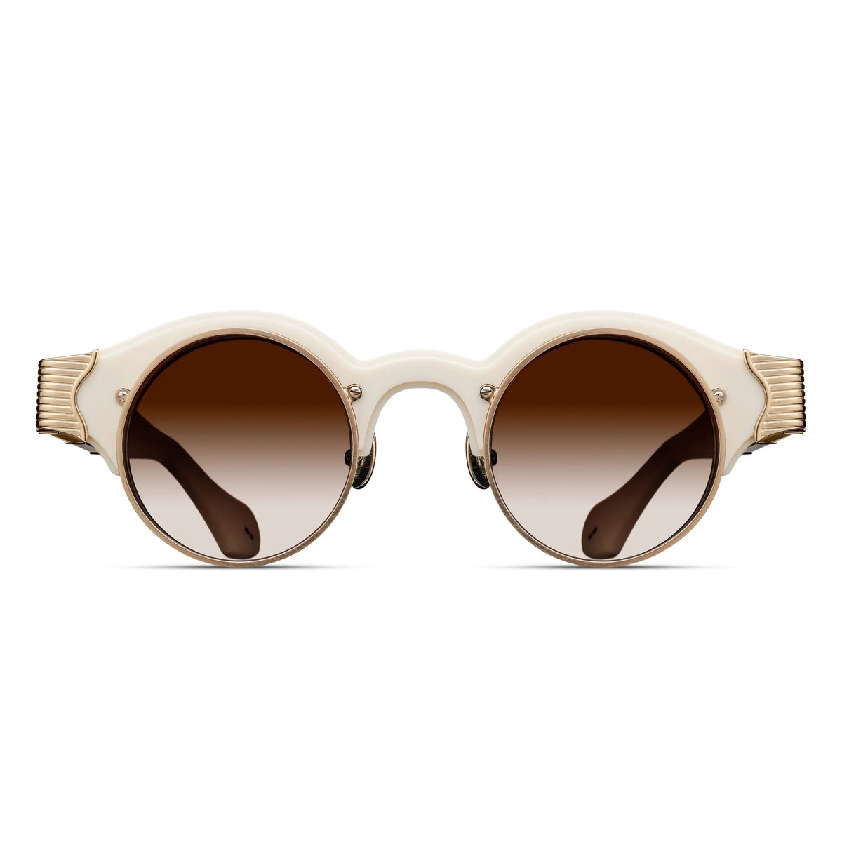 10605H / Brushed Gold Milk White 10605H.SG.BG-MW.43 - Point of U. | Boston
