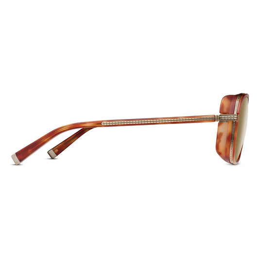 M3023-V2 Antique Gold - Demi - Brown Lens 55-16-145