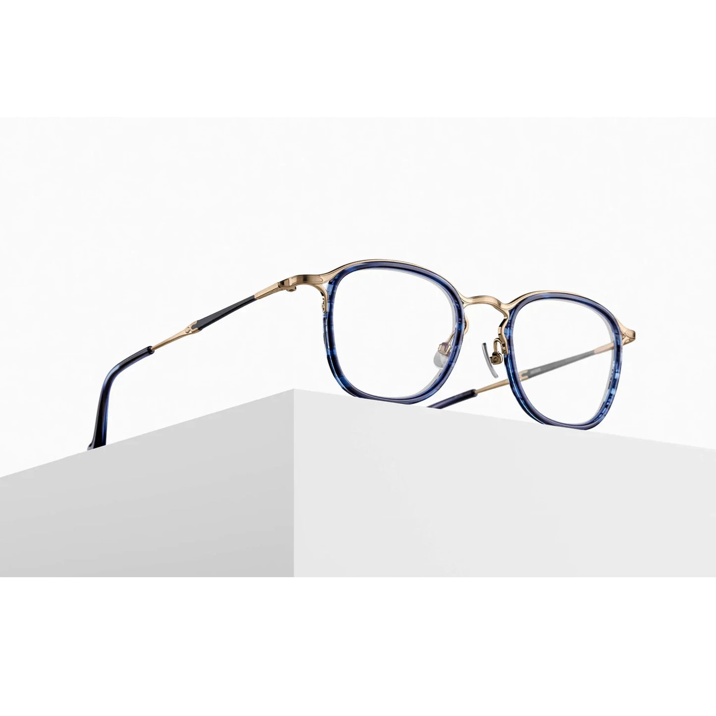 M3118  - Blue Demi - Brushed Gold Clear Lens 48-21-145