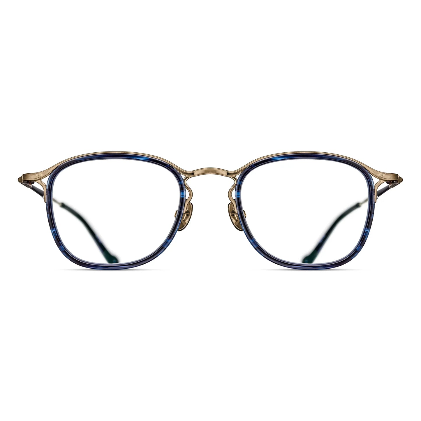 M3118  - Blue Demi - Brushed Gold Clear Lens 48-21-145