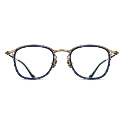 M3118  - Blue Demi - Brushed Gold Clear Lens 48-21-145