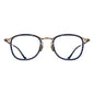 M3118  - Blue Demi - Brushed Gold Clear Lens 48-21-145