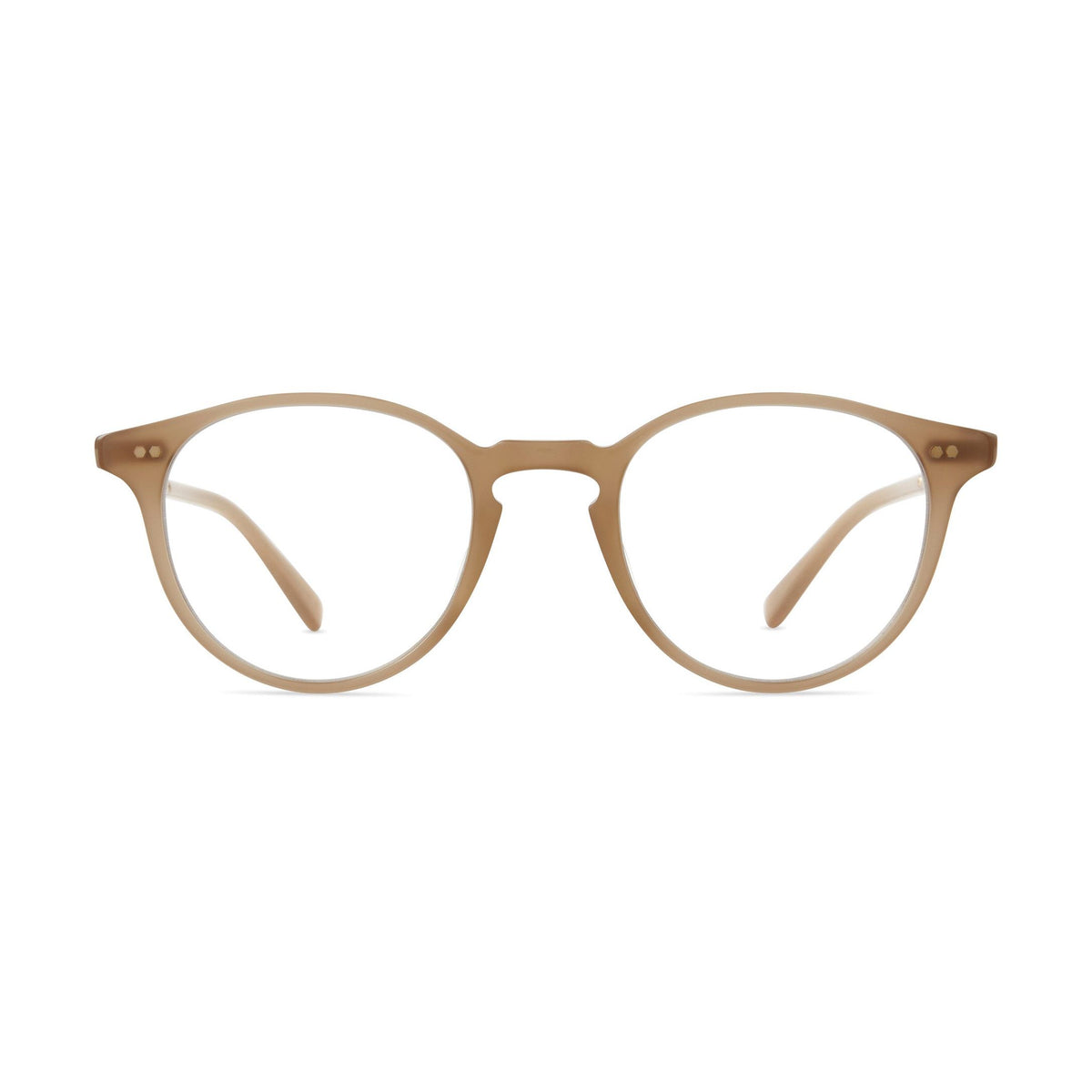 Mr. Leight Marmont C 47 in Almond and White Gold, front view