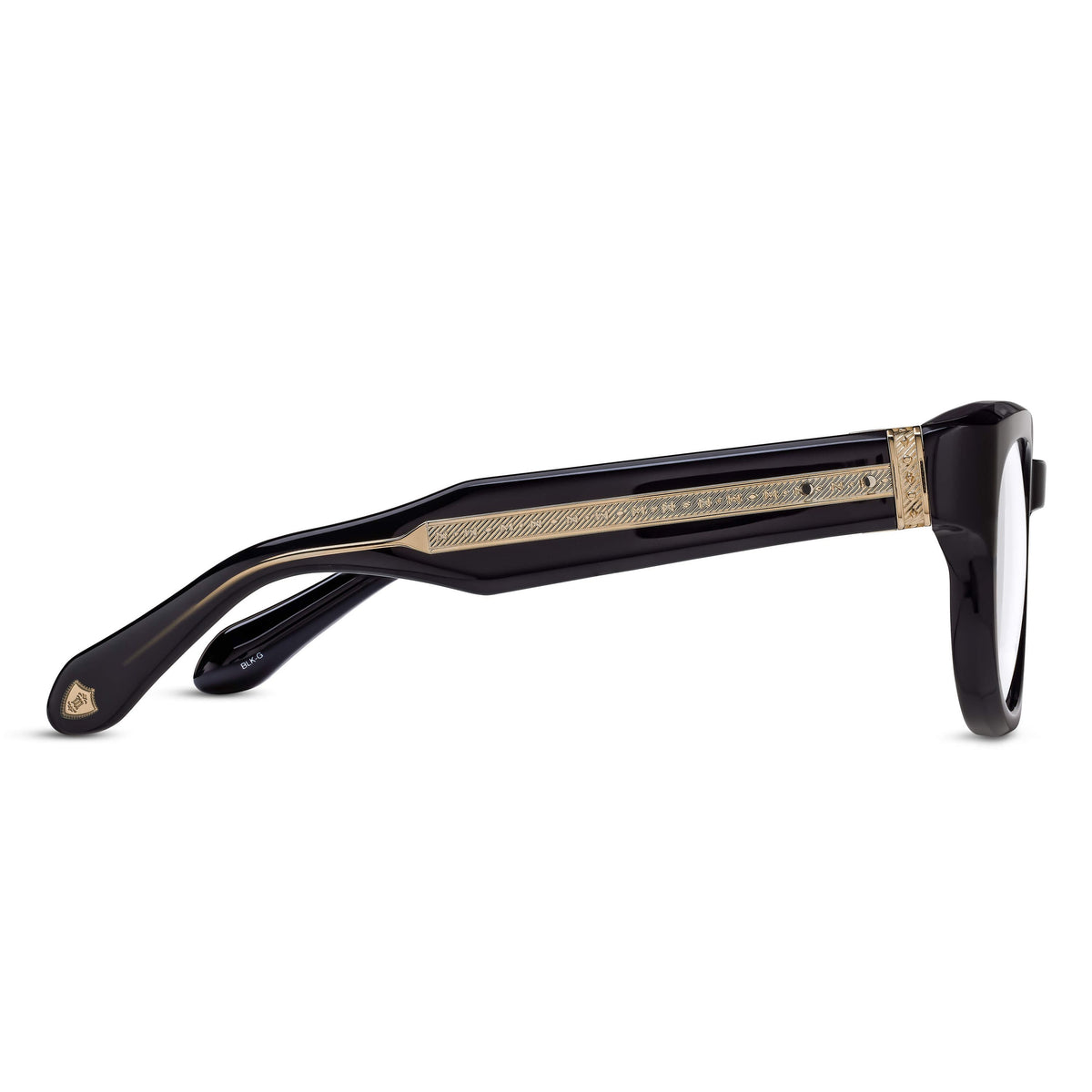 Matsuda M1038.RX.BLK-G.51, side profile