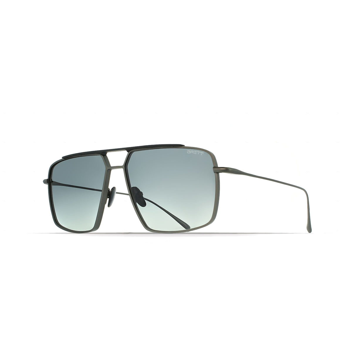 BRETT AL SUN C06 - Gunmetal/Black - three-quarter view