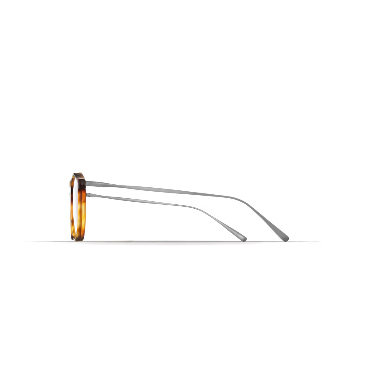 BRETT SMALL MILES C09 - Honey Tortoise/Silver - side view