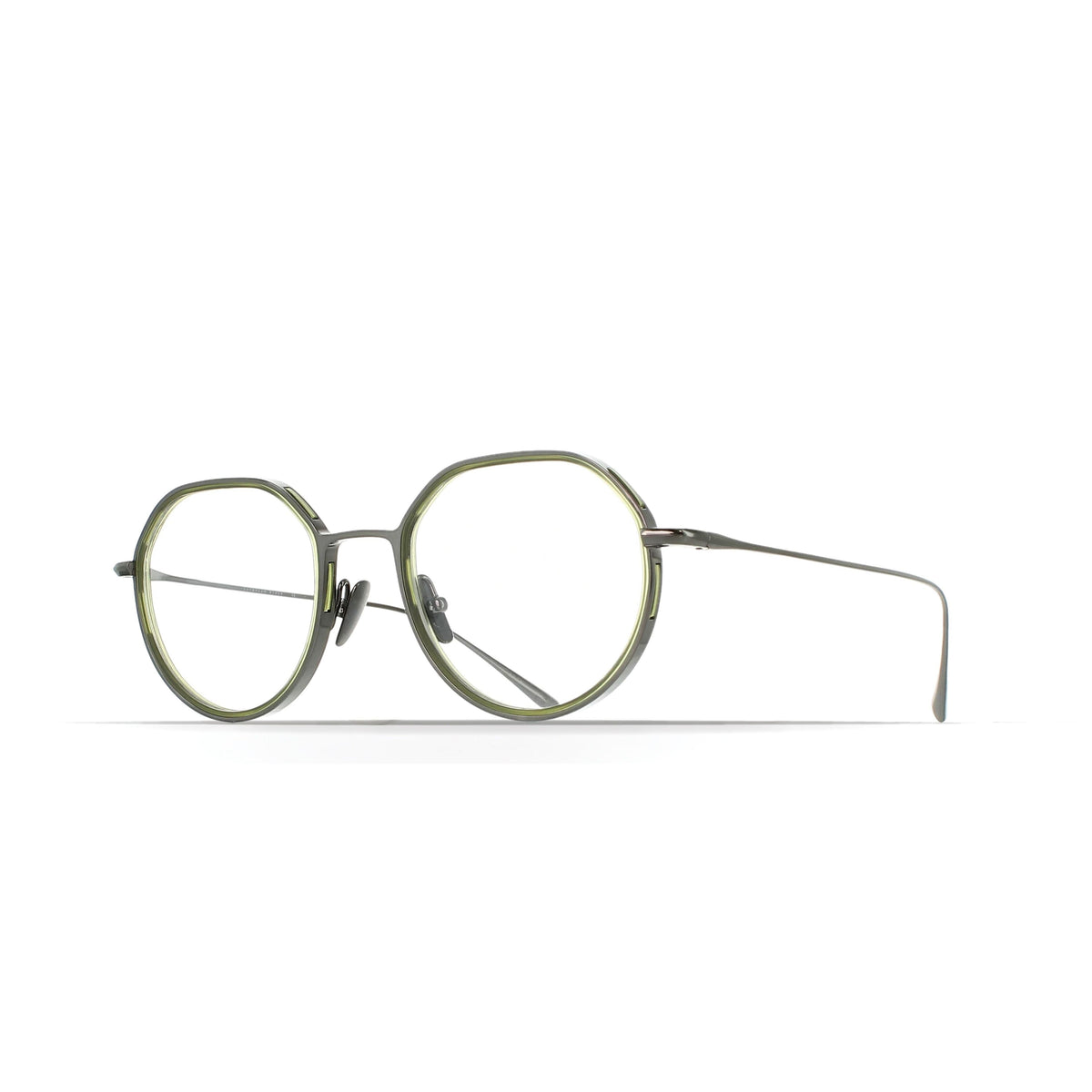 BRETT JIM C06 - Gunmetal/Khaki - three-quarter view