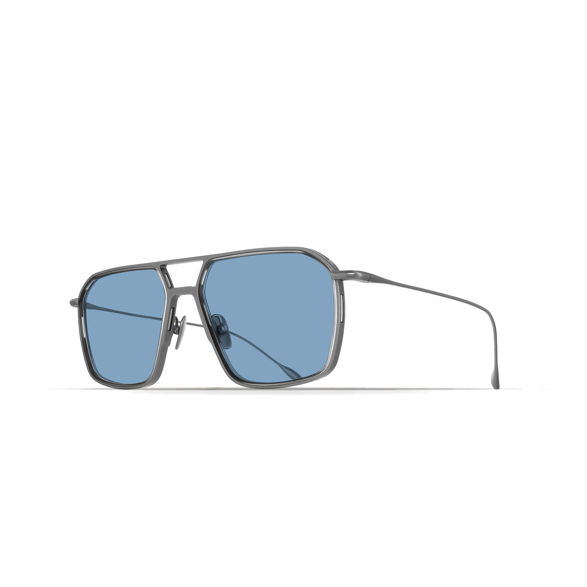 BRETT CLARK SUN C02 - Silver/Crystal Grey - three-quarter view