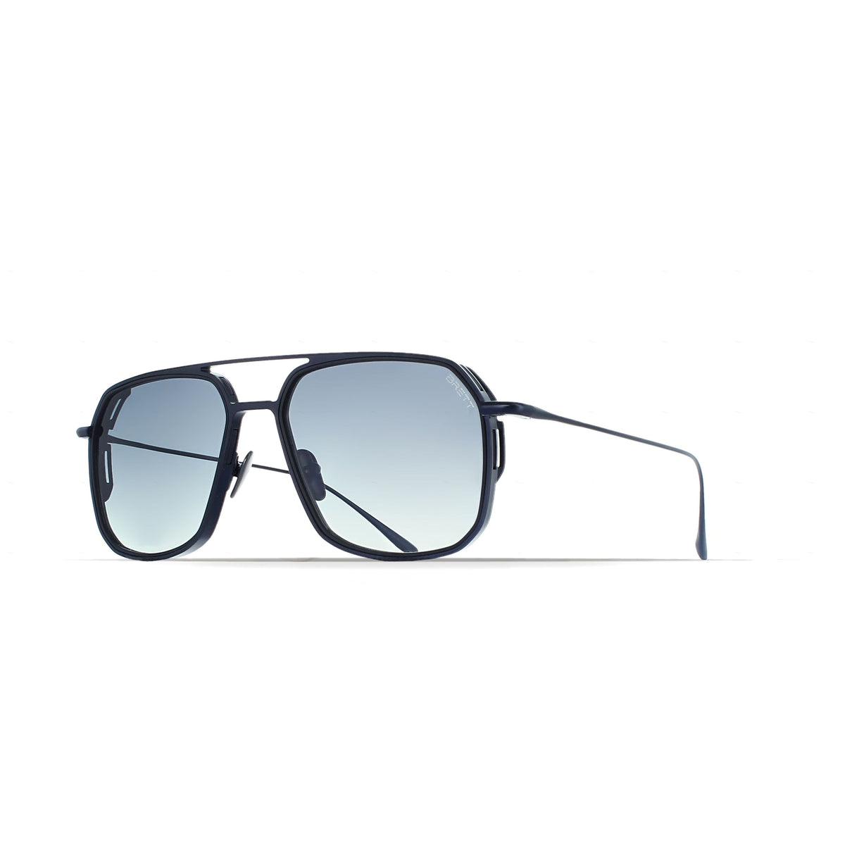 BRETT LOUIS SUN C04 - Blue/Black - three-quarter view