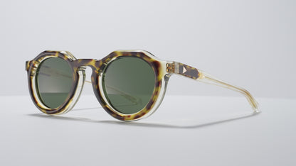 Daze - Tokyo Tortoise / Vintage Crystal / Gold - LE003