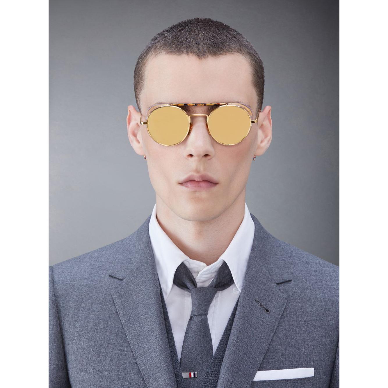 LTD Edition Round Sunglasses - Acetate / Titanium - 712