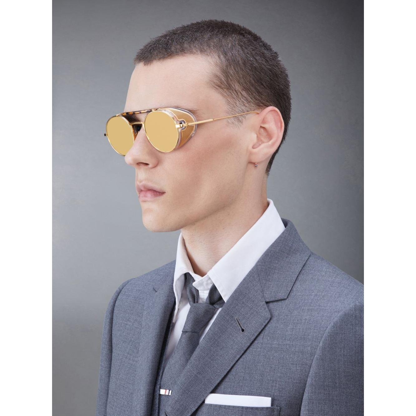 LTD Edition Round Sunglasses - Acetate / Titanium - 712