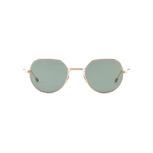 Round Sunglasses in Titanium - 710