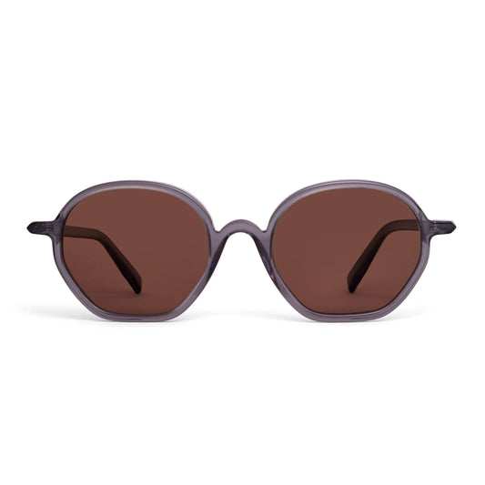 Morgenthal Frederics Carver Sun 882 Smoke - Brown — front view