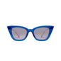 Morgenthal Frederics Oscar De la Renta - Nicole Sun 900 Blue White — front view