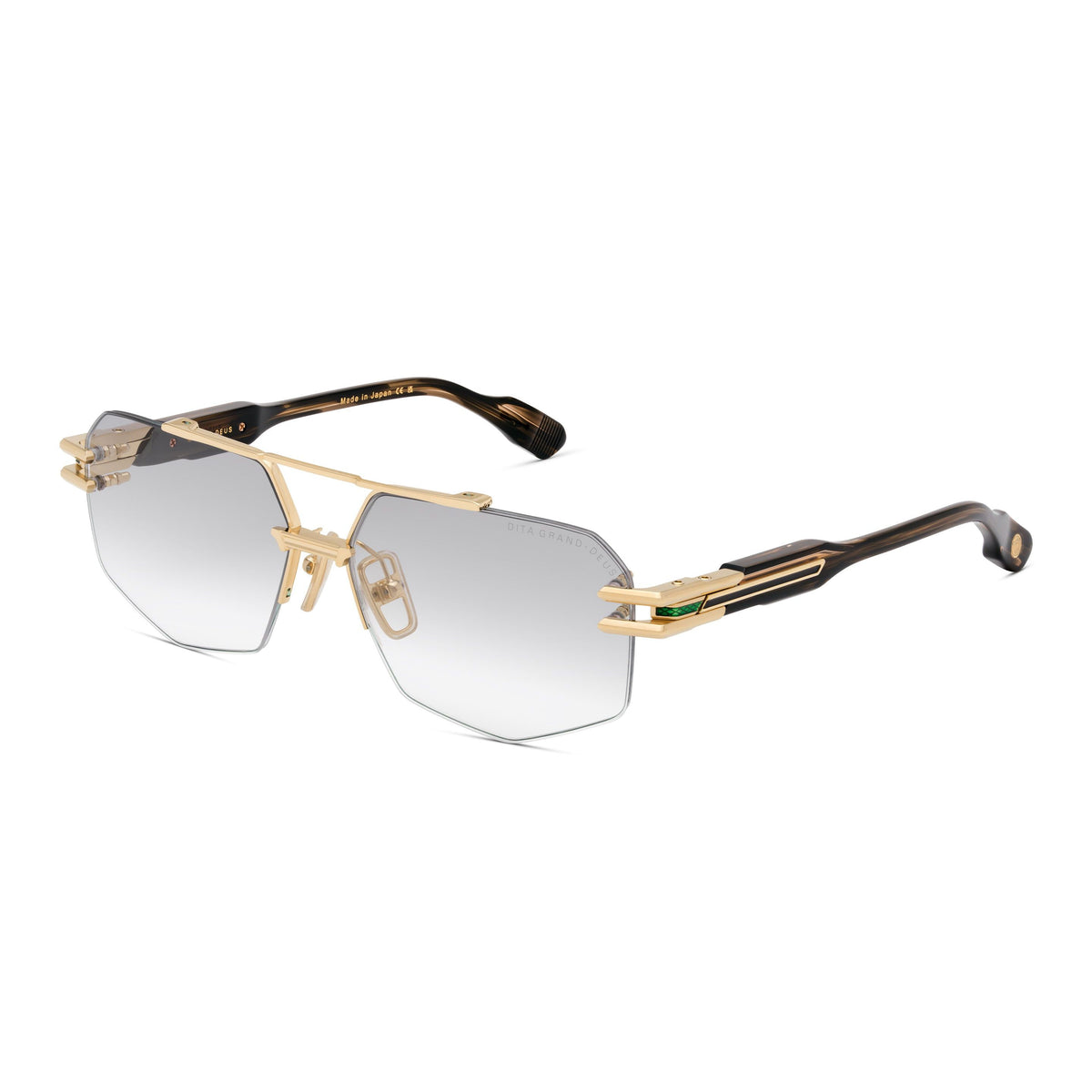 DITA GRAND-DEUS — White Gold - Burnt Timber — angle view (DTX488-A-03)